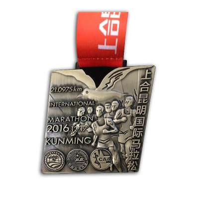 Top selling factory price customized marathon running sport metal zinc alloy award medal